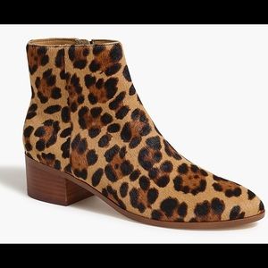 J Crew Walker Calf Hair Boots